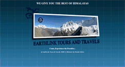 Desktop Screenshot of earthlinktravels.com